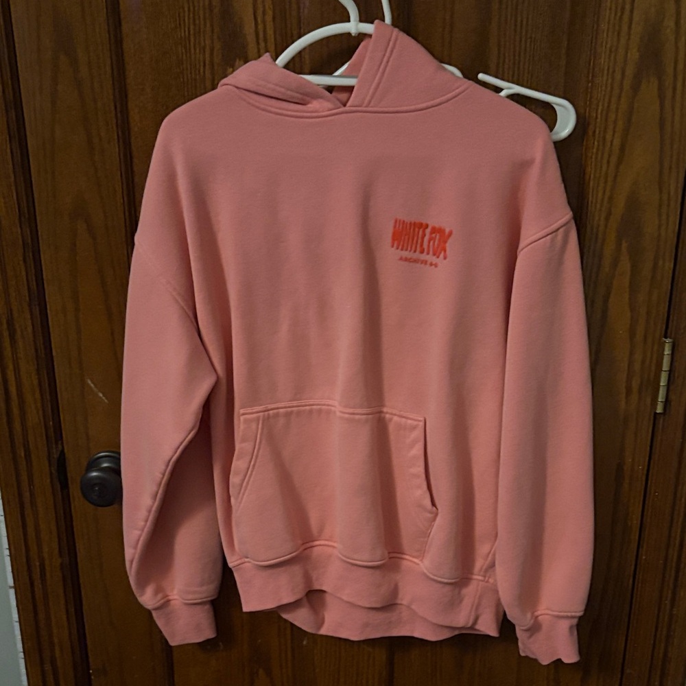 White Fox Boutique Pink Hoodie